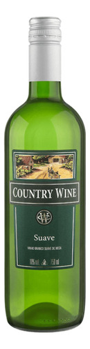 Vinho Country Wine Branco Suave/doce 750ml - 1 Unidade