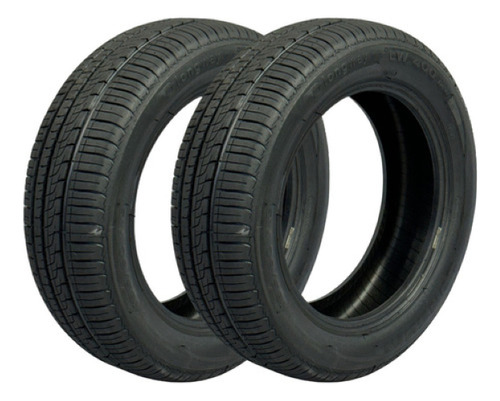 Kit 2 Pneus Remold Aro 15 185-60-15 Borracha Vipal Premium