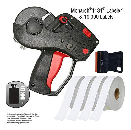 Kit Inicial Pistola De Precios Monarch 1131 Con 4 Tintas Y 2