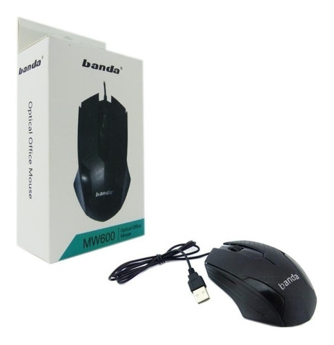 Mouse Banda Usb Modelo Mw600, Optico