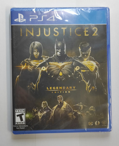 Injustice 2 Legendary Edition  Ps4 Usado