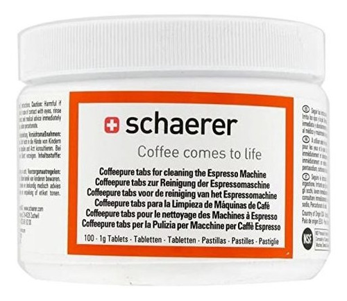 Schaerer  máquina De Café Pastillas De Limpieza  10.