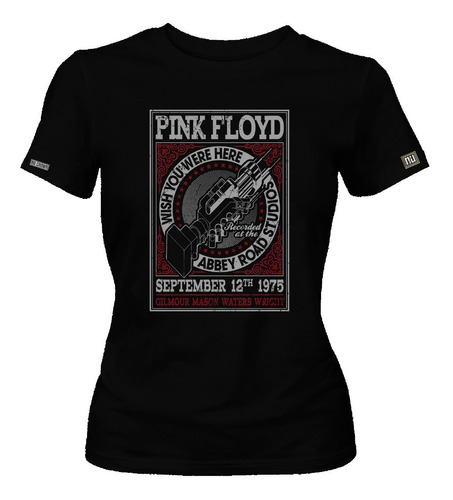 Camiseta Pink Floyd Metal Rock Wish You Were Here Poster Dbo