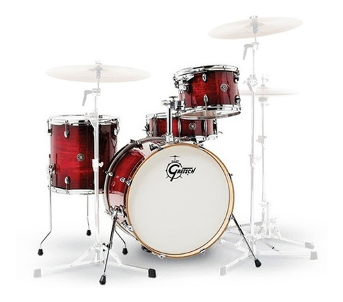 Batería Gretsch 4 Piezas Catalina Club Carmesí Burst Gloss