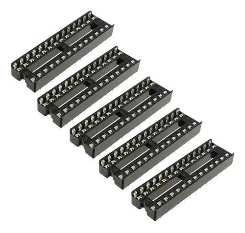 Soquete Para Ci 28 Pinos Atmega328 Arduino Pci - 05 Peças