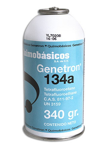 Gas Refrigernate 340g R-134a Refrigeracion Y Automotriz