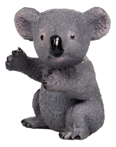 Figura De Koala De Simulación De Adorno De Bosque De Bebé