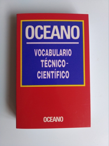 Diccionario Océano Vocabulario Técnico Científico