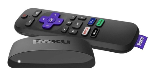 Imagen 1 de 3 de Roku Express 4K+ 3941 de voz 4K negro