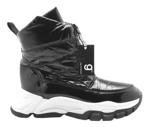 Bota Pre Ski Gummi Nieve Urbano Abrigo Plataforma Zip Mujer 