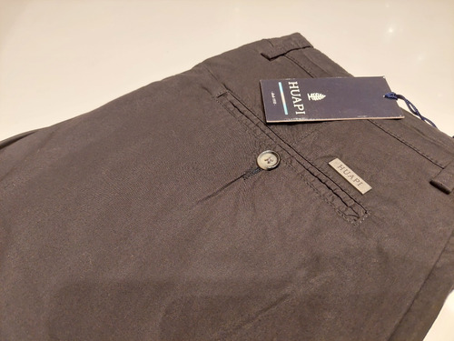 Pantalon Hombre Huapi Poplin Sin Pinzas