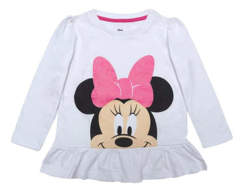 Polera Minnie Mouse - Talla 1 Y 3 - Original Disney