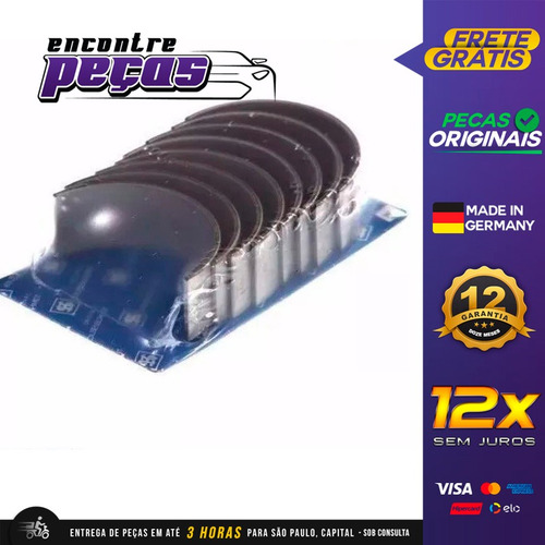 Imagem 1 de 2 de Passat 2.8 V6 30v 1998-2001 Bronzina Biela 0,25mm