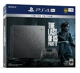 Ps4 Play Station 4 Pro Ed Limitada The Last Of Us Parte 2