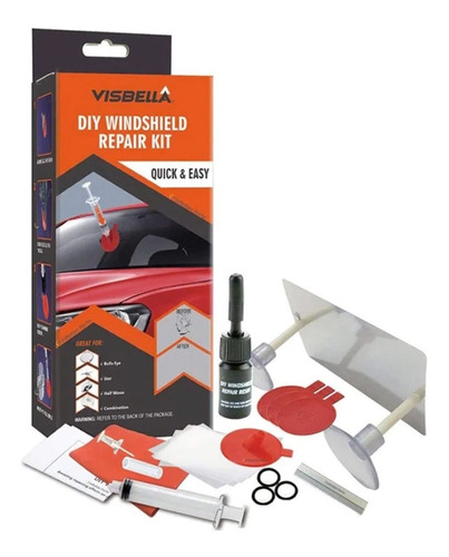 Kit Reparación De Parabrisas Para Auto Visbella