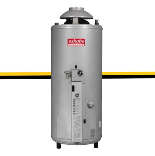 Termotanque multigas Eskabe Acquapiú A5 800 M gris plata 52L
