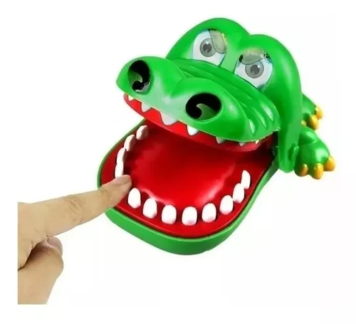 Jogo Crocodilo Dentista Brinquedo Infantil Interativo