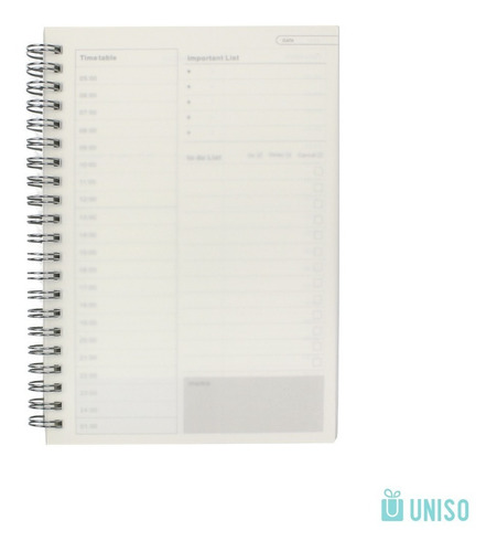 Imagem 2 de 4 de Planner Diário Simple 19x13cm