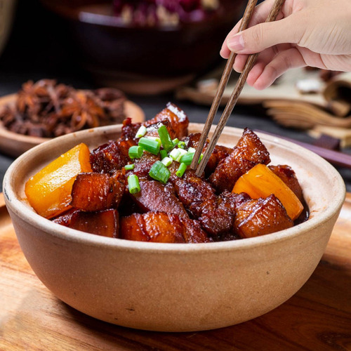 Cuchara Japonesa De Mango Largo, 4 Piezas, Para Ramen
