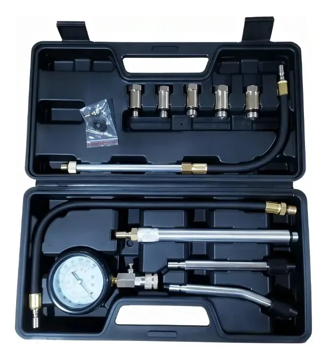 11pcs Kit De Comprobador De Compresión De Cilindros De Motor