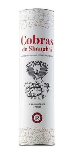 Las Cobras De Shangai Edición Nueva En Tubo Ruibal Art 2207