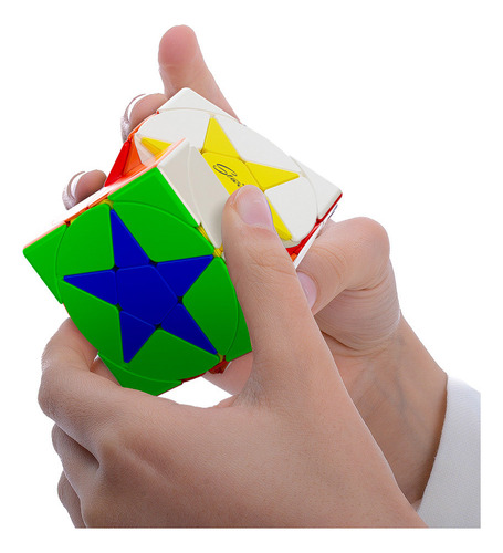 Pentacle Cube Cubo Mágico Qiyi Colección Estructura Stickerless