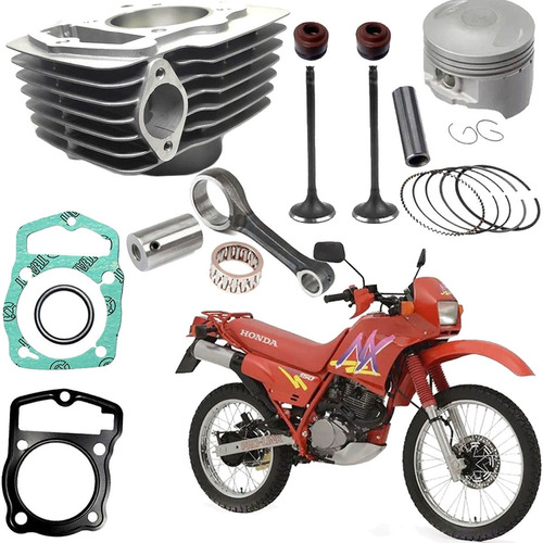 Kit Cilindro Biela Honda Nx 150 1989 1990 1991 1992 1993