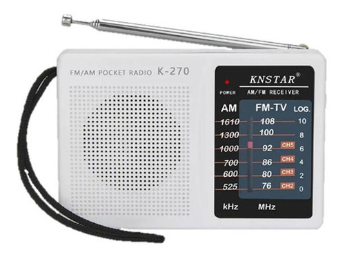 Radio Knstar K-270 Am/fm Portatil 