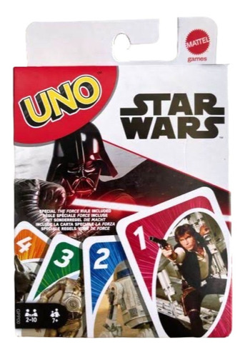 Juego De Cartas Uno Star Wars