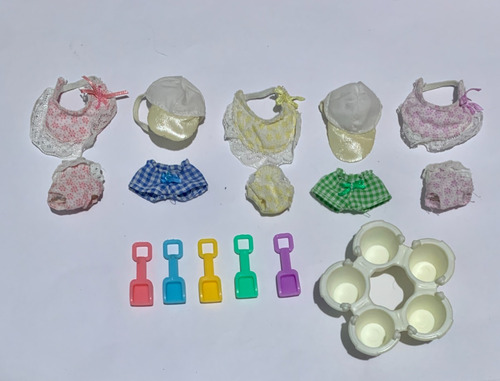 Muñecas Miniatura Ensueño Quints Summer Fun De 1989 (Usado)