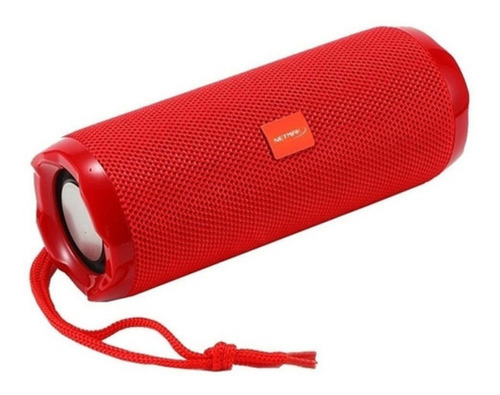 Parlante Inalámbrico Bluetooth Netmak NM-FLOW Rojo