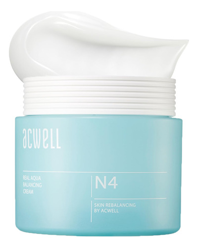 Acwell Real Aqua Crema Equilibrante De 1.69 Onzas Liquidas 