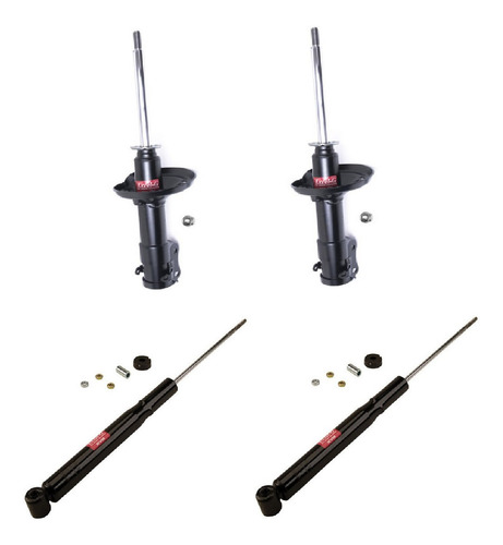 Kit 4 Amortiguadores Kyb-gp Golf A2 1987 1988 1989 1990 1991