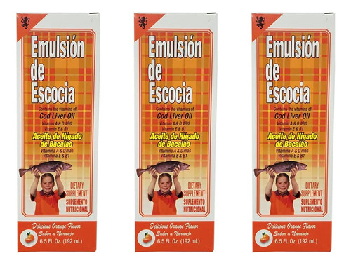 Emulsión De Escocia. Suplemento Dietético De Aceite De Hí