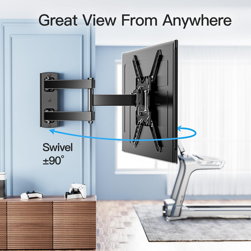 Soporte De Pared Para Tv Perlesmith Con Certificación Ul Ful