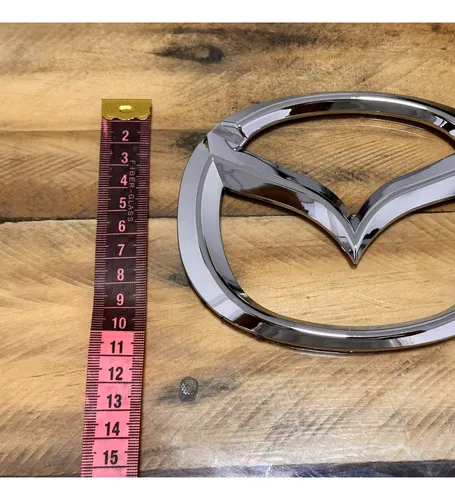 Emblema Logo Mazda Baul Cromado Persiana