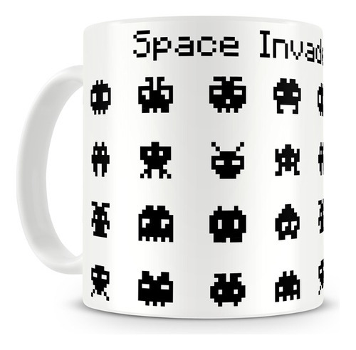 Caneca Space Invaders