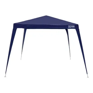 Tenda Gazebo Azul Polietileno 3x3 Metros Desmontável Camping Praia Pésca Usd