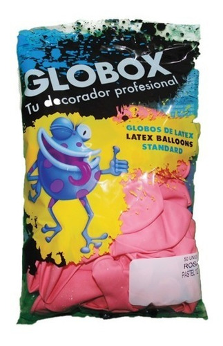 Globos Standard 12   Rosa Pastel X 50 Unidades  