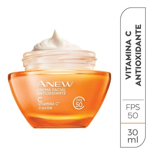 Crema Facial Anew Antioxidante Con Vitamina C - Avon