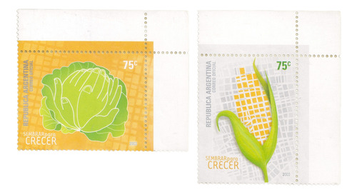 Argentina - Sembrar Para Crecer - Año 2003 - Gj 3269/70