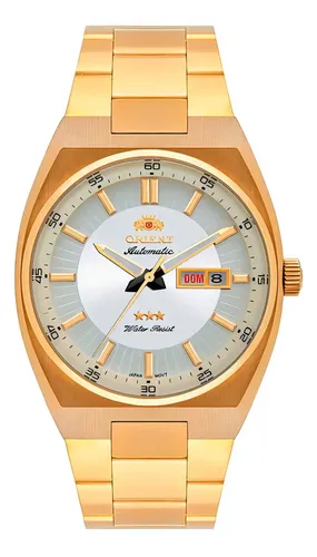 Relógio Orient Dourado Automático Masculino 469GP087 S1KX
