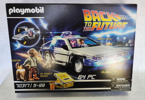 Playmobil Back To The Future Delorean 70317