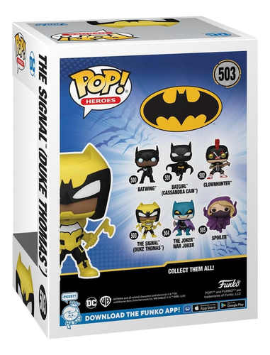 Funko Pop! Dc Heroes: Batman - The Signal (duke Thomas) #503
