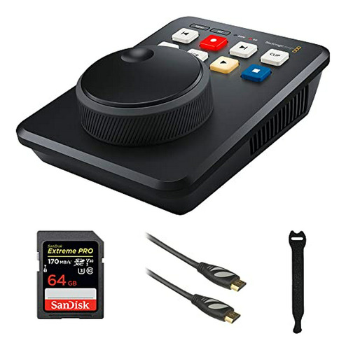 Paquete Blackmagic Hyperdeck Con Tarjeta 64gb Y Accesorios