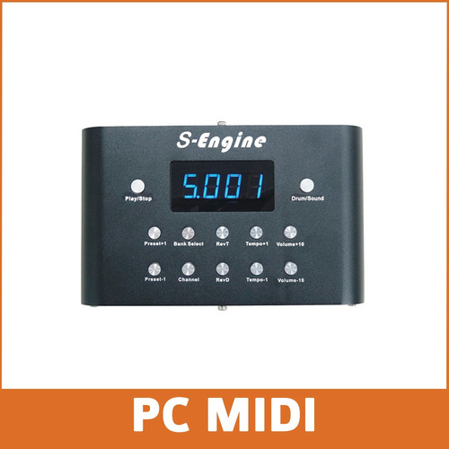 Imagen 3 de 9 de Modulo De Sonidos Midi Midiplus S Engine Emulador Sonidos