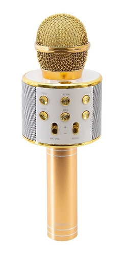 Microfono Karaoke Prosound Bt Dorado / Promoferta