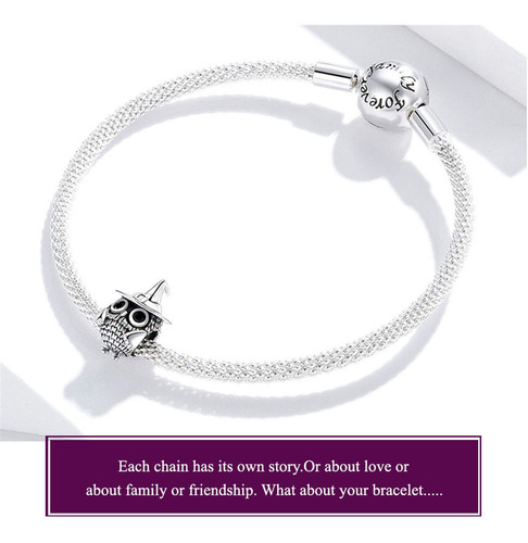 Imagen 4 de 6 de Charm Plata 925 Dije Para Pulsera Pandora Abalorio Original