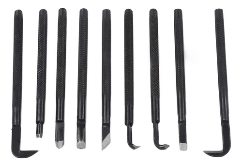 Kit De 9 Cuchillos Para Tallar Madera