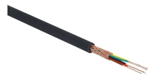 Cable Microfono Midi 6mm 6 Conductores 1m Plugtech 1208/6 